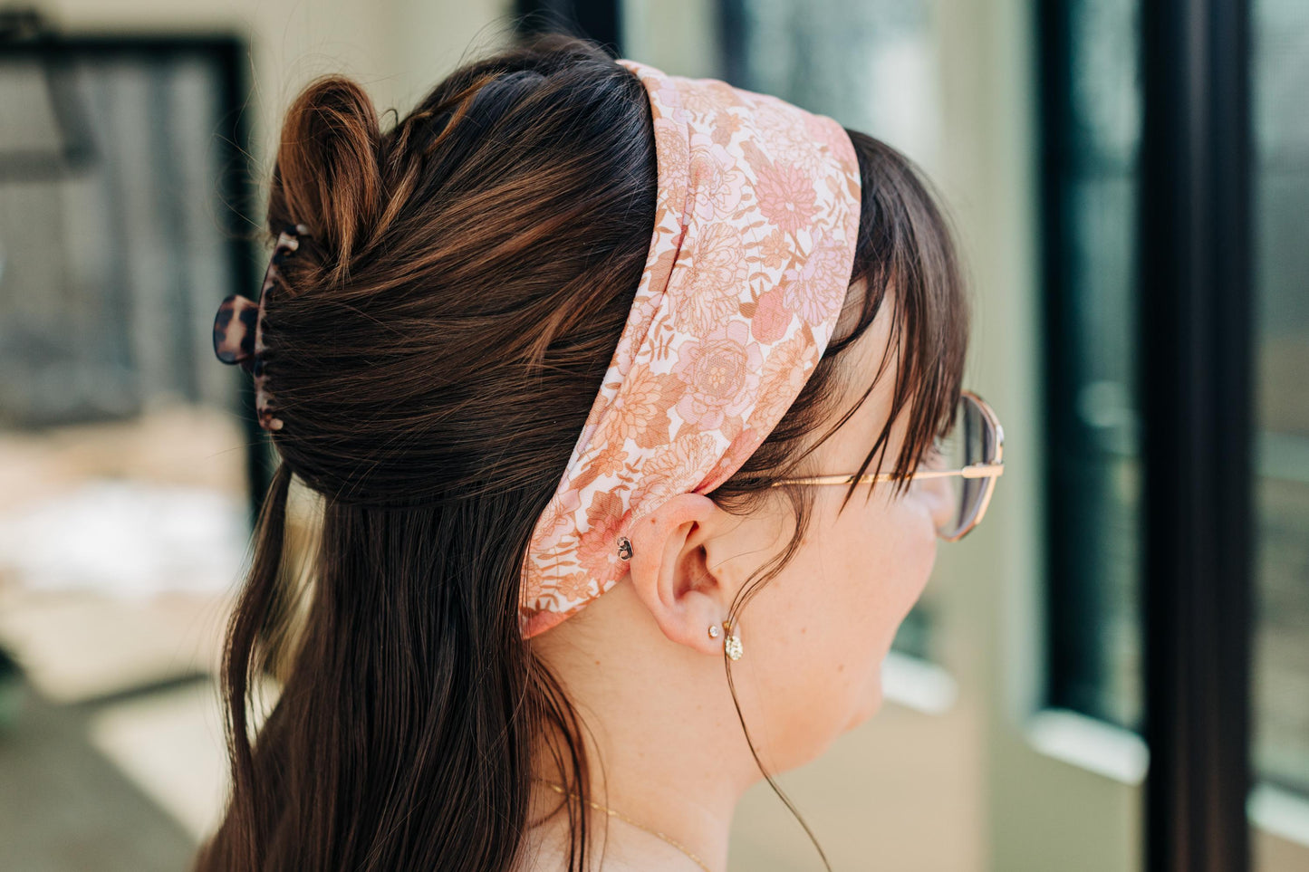 Vintage Plaid - Spring Headband Collection 2026, Buttery-Soft, Stretchy Headbands for Women and Girls, Headbands for Nurses and Teachers