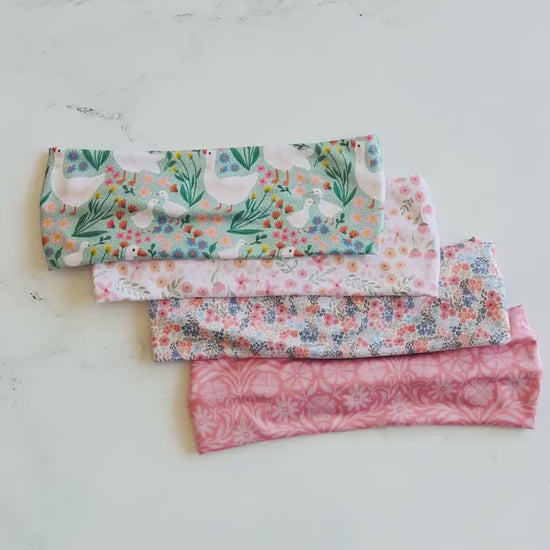 Cottage Heirloom - Spring Headband Collection 2026, Buttery-Soft, Stretchy Headbands for Women and Girls, Headbands for Nurses and Teachers